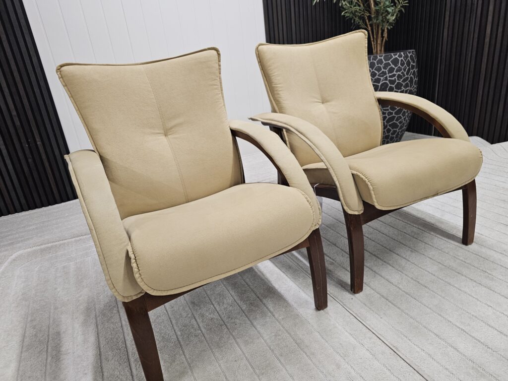 2 stk. Brunstad Delta Legend lav lenestoler