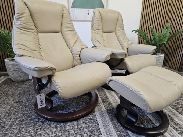 2 stk. Stressless® Live lenestoler m/krakk