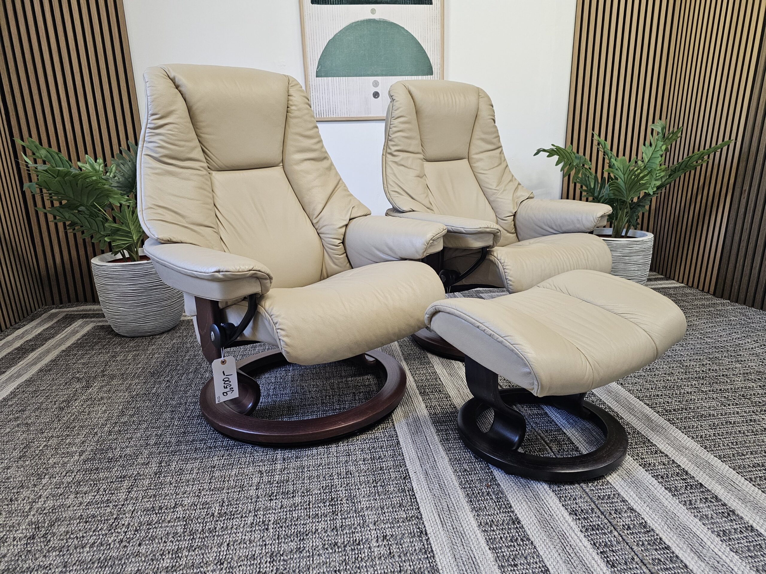 2 stk. Stressless® Live lenestoler m/krakk - Bilde 2