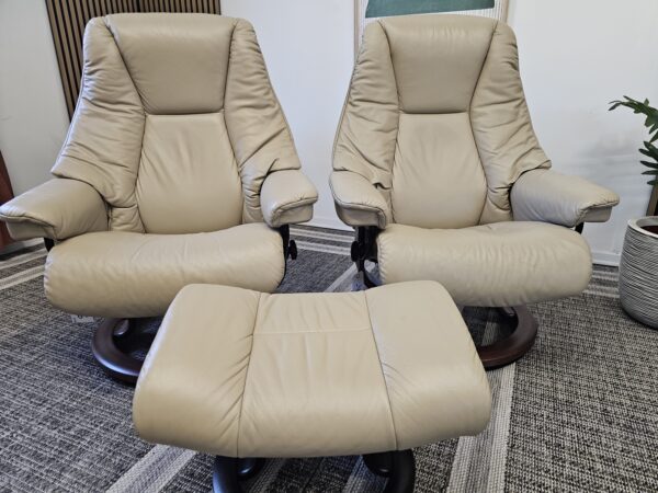 2 stk. Stressless® Live lenestoler m/krakk