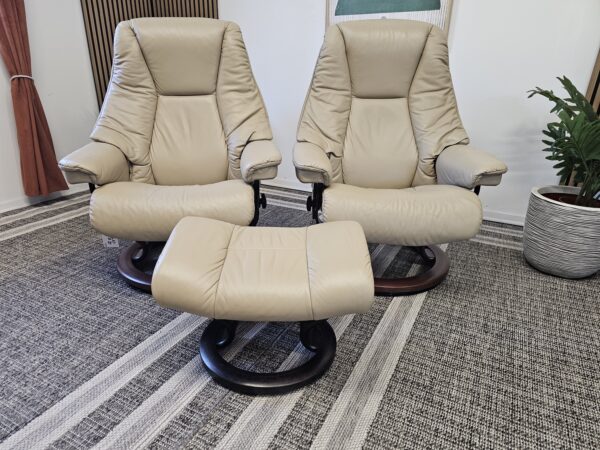 2 stk. Stressless® Live lenestoler m/krakk