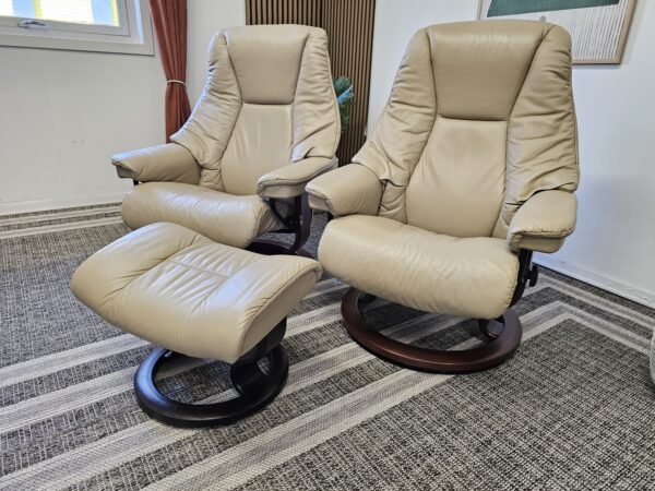 2 stk. Stressless® Live lenestoler m/krakk