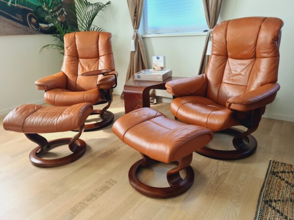 2 stk. Stressless Mayfair lenestoler m/krakk