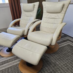 2 stk. Brunstad Delta Swing lenestoler m/krakk - Bilde 4