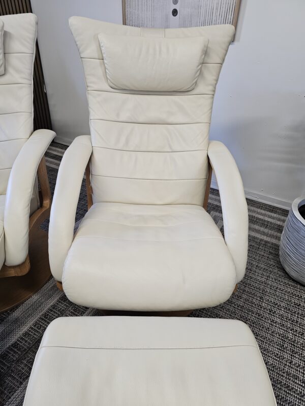2 stk. Brunstad Delta Swing lenestoler m/krakk