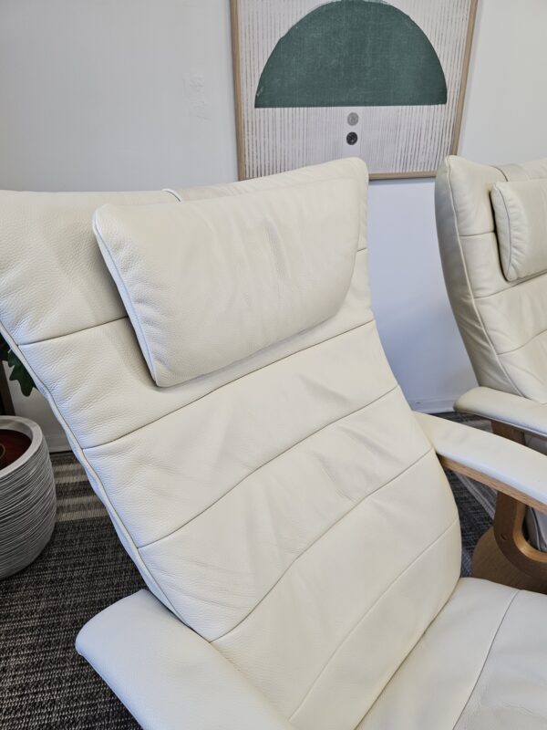 2 stk. Brunstad Delta Swing lenestoler m/krakk