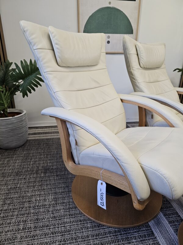 2 stk. Brunstad Delta Swing lenestoler m/krakk