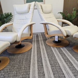2 stk. Brunstad Delta Swing lenestoler m/krakk - Bilde 9