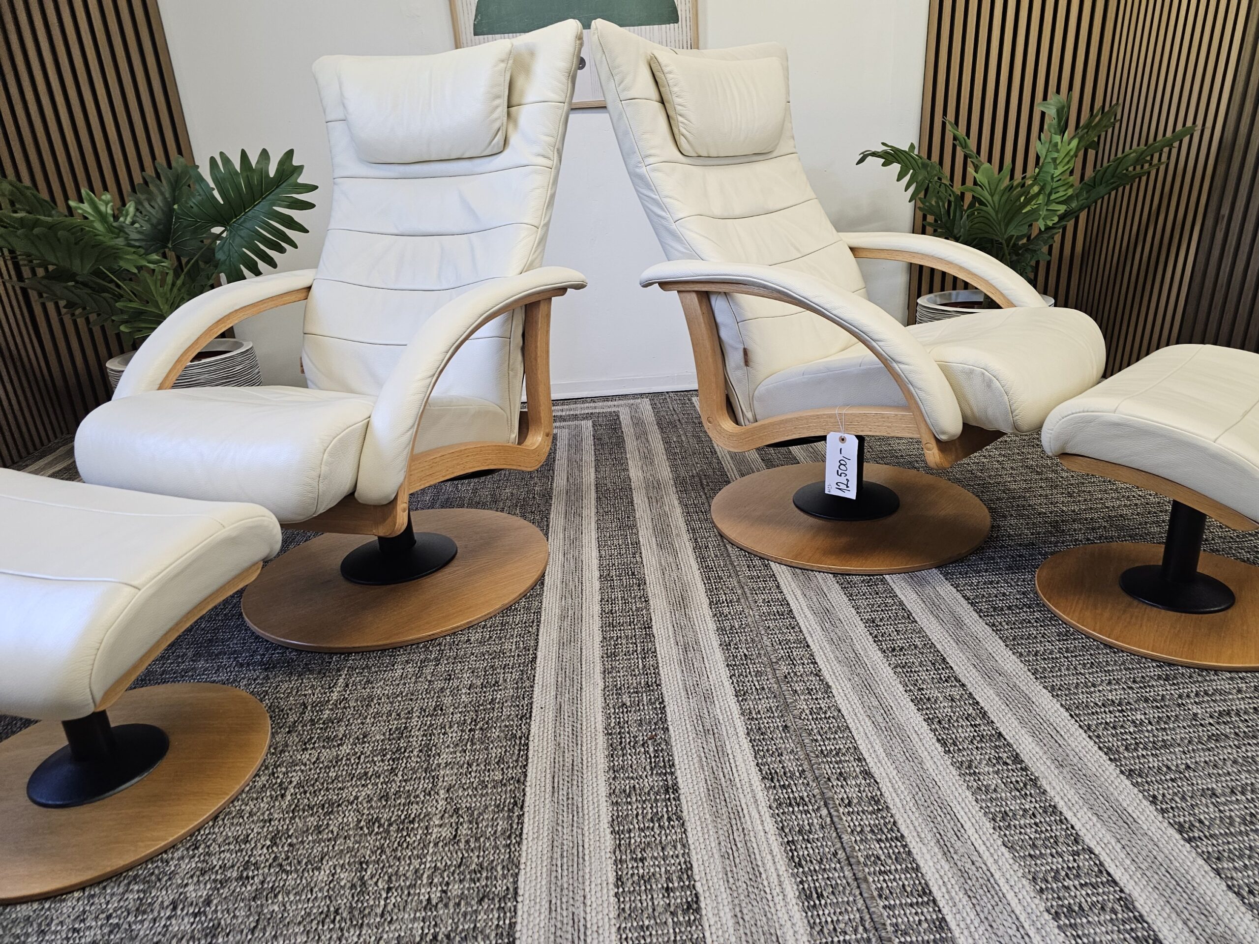 2 stk. Brunstad Delta Swing lenestoler m/krakk - Bilde 9