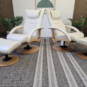 2 stk. Brunstad Delta Swing lenestoler m/krakk - Bilde 18