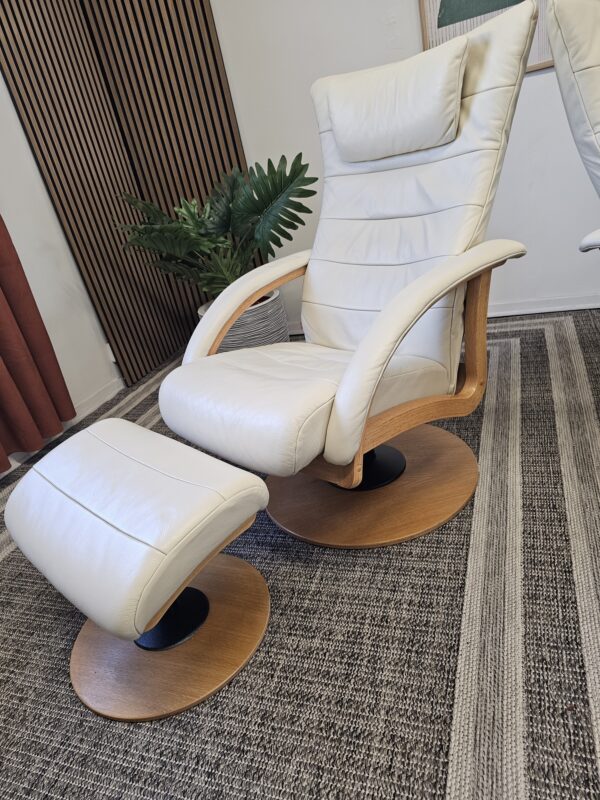 2 stk. Brunstad Delta Swing lenestoler m/krakk