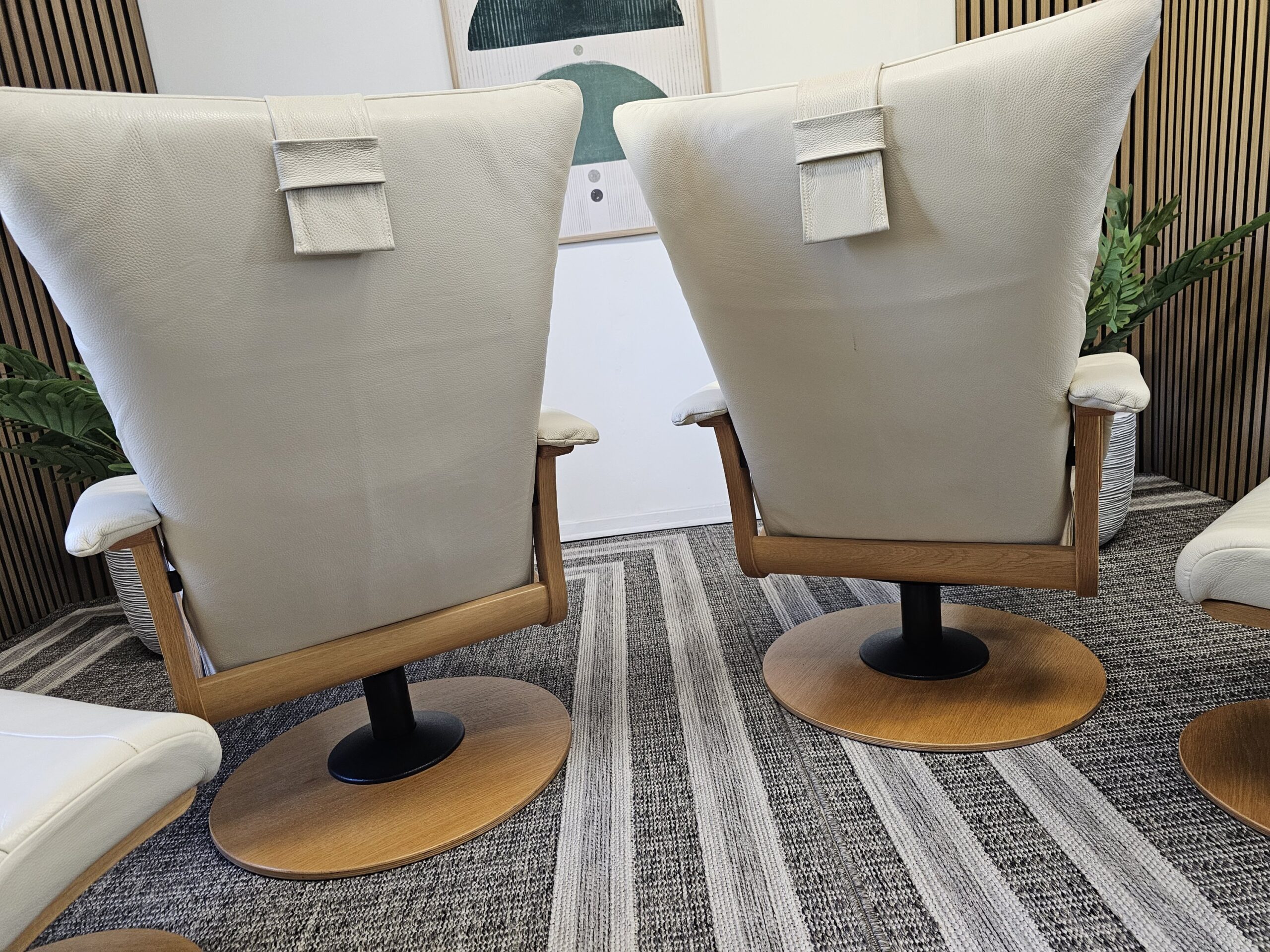 2 stk. Brunstad Delta Swing lenestoler m/krakk - Bilde 11