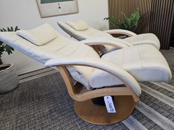 2 stk. Brunstad Delta Swing lenestoler m/krakk