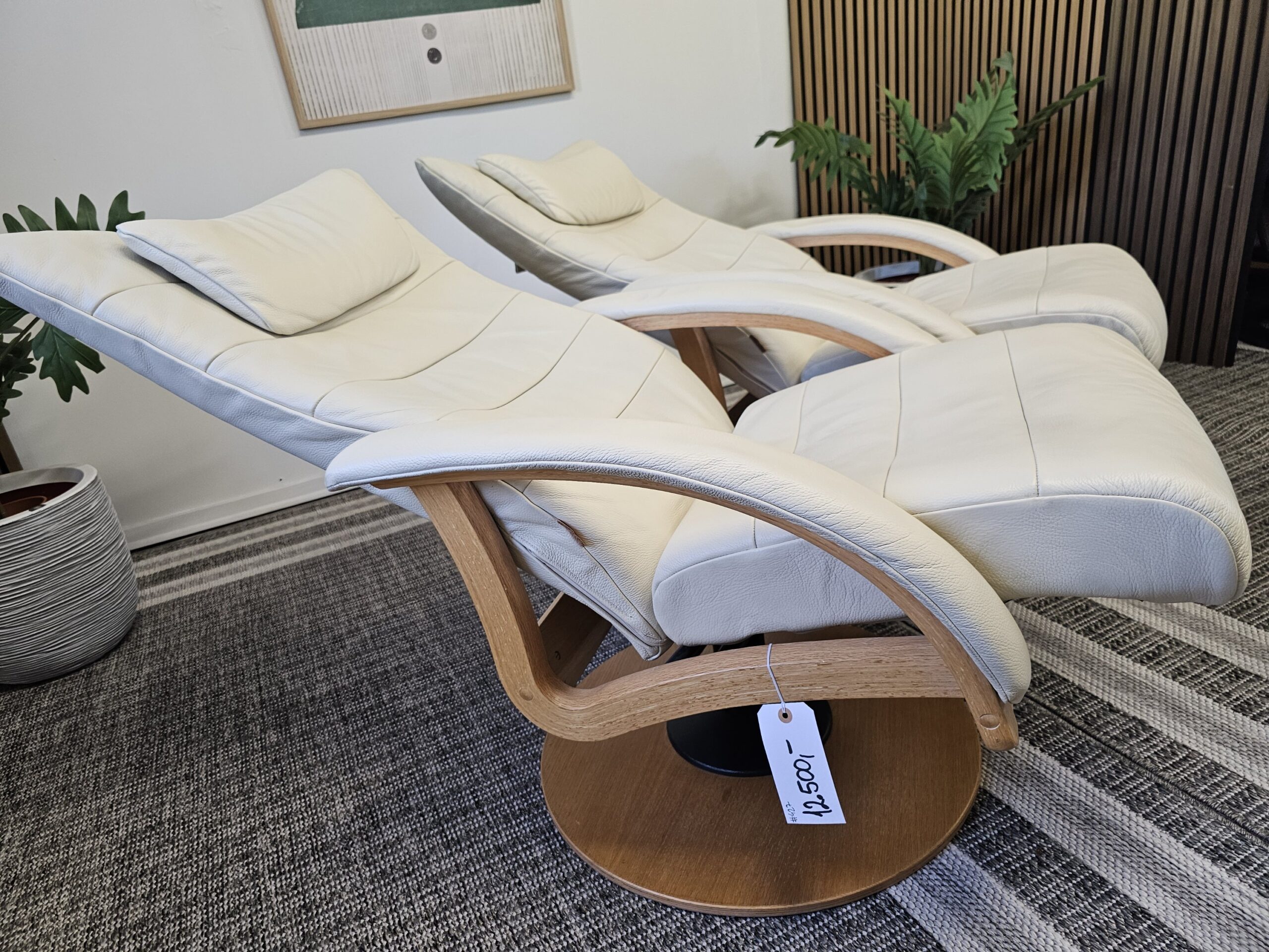 2 stk. Brunstad Delta Swing lenestoler m/krakk - Bilde 14
