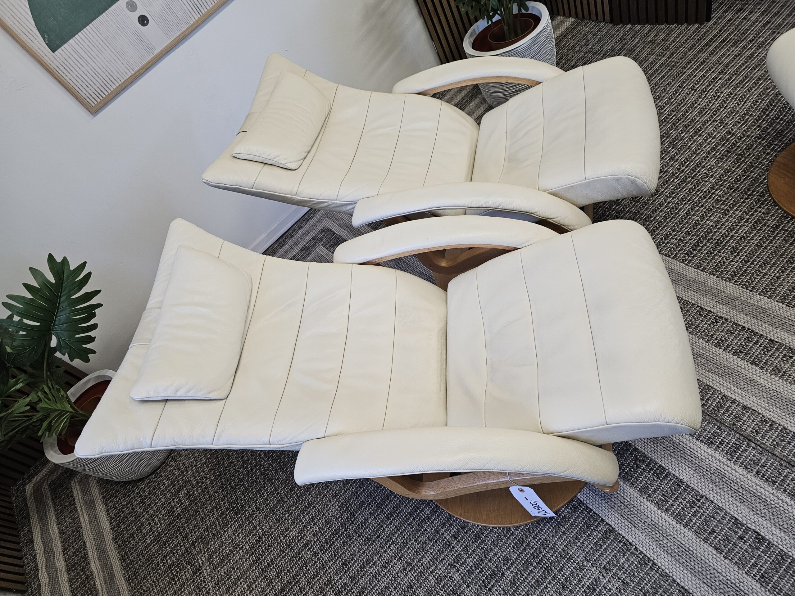 2 stk. Brunstad Delta Swing lenestoler m/krakk - Bilde 15