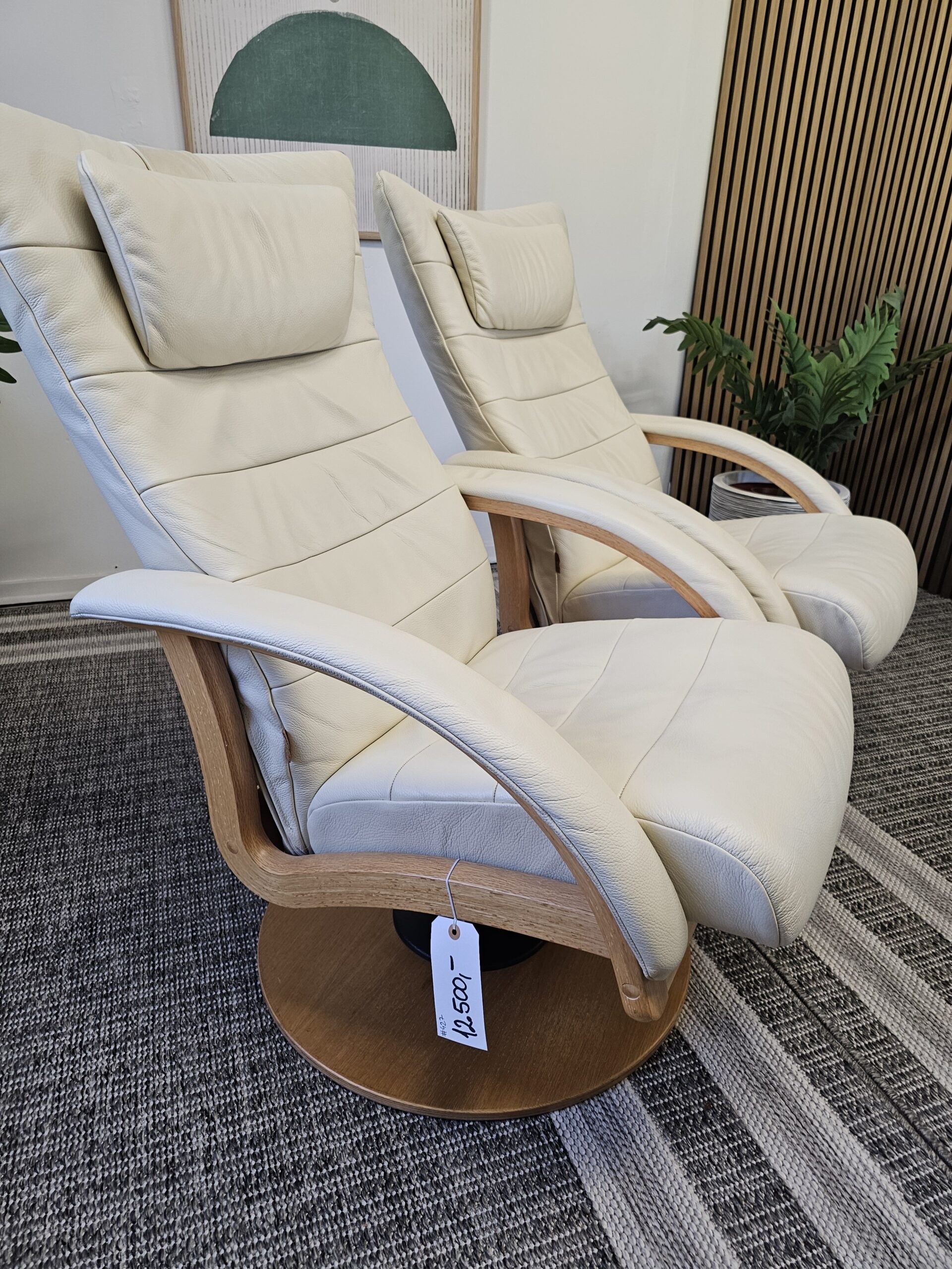2 stk. Brunstad Delta Swing lenestoler m/krakk - Bilde 10