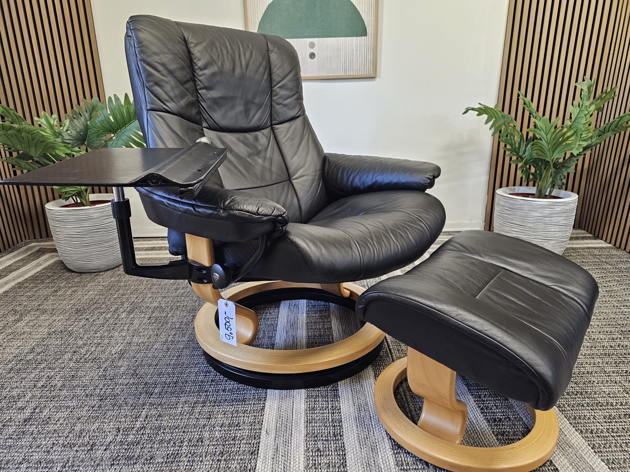 Stressless® Mayfair Large m/krakk + Stressless® PC-bord + Stressless® høyring - Bilde 9