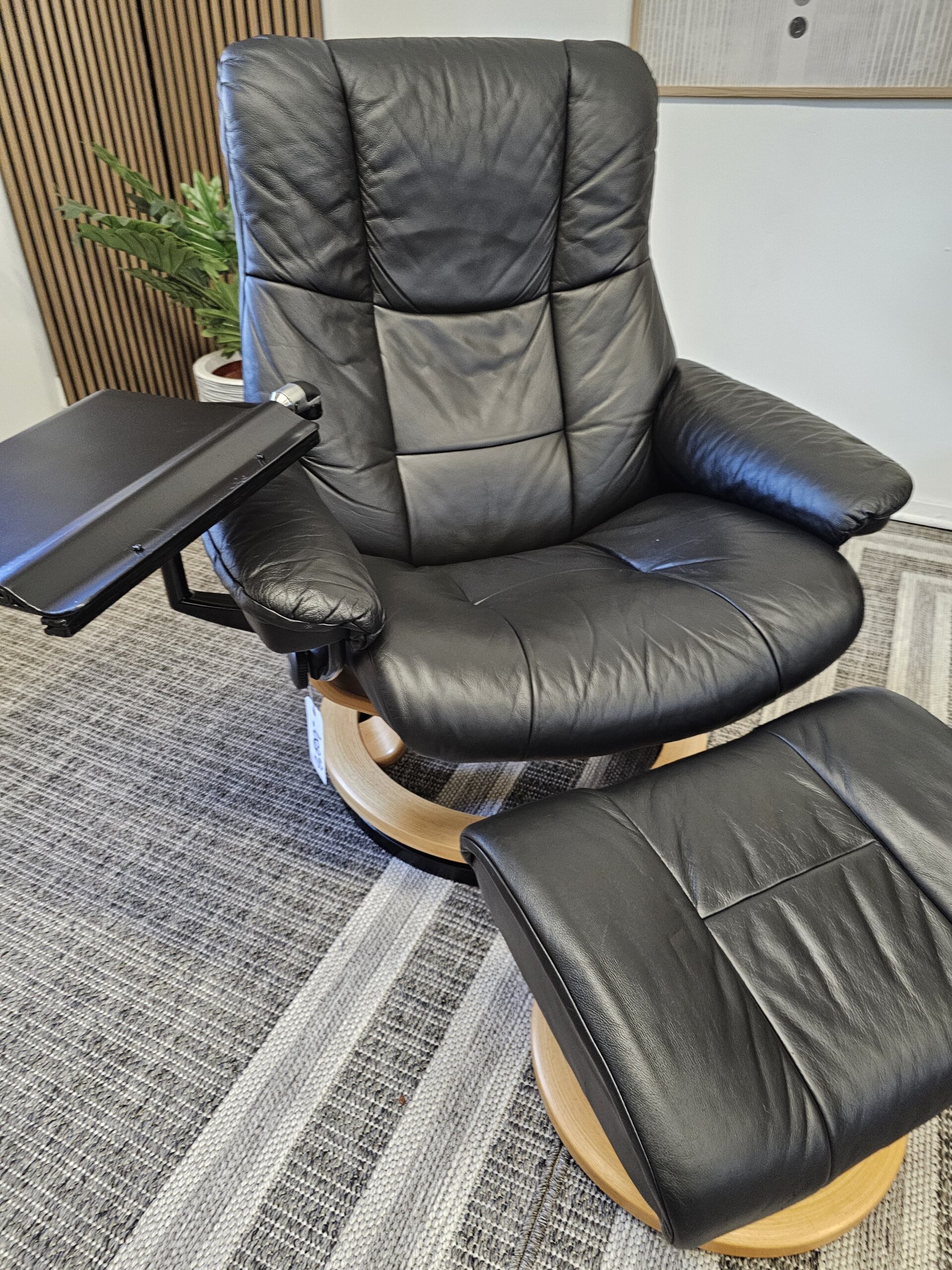 Stressless® Mayfair Large m/krakk + Stressless® PC-bord + Stressless® høyring - Bilde 19