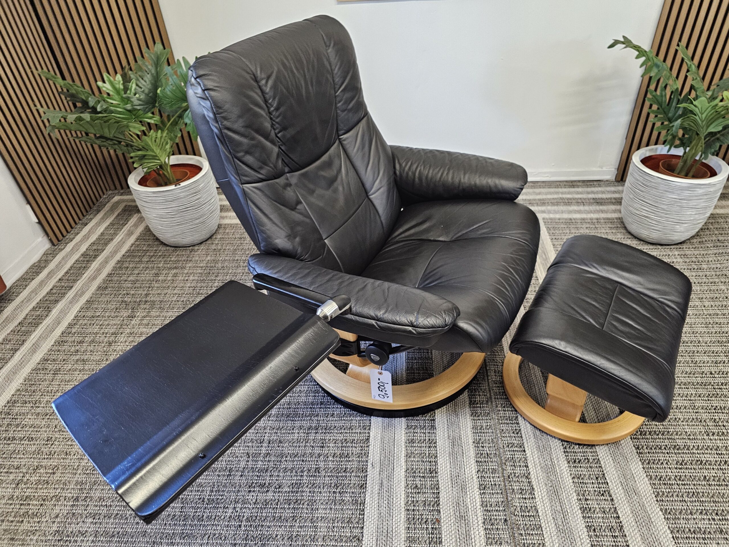 Stressless® Mayfair Large m/krakk + Stressless® PC-bord + Stressless® høyring - Bilde 3