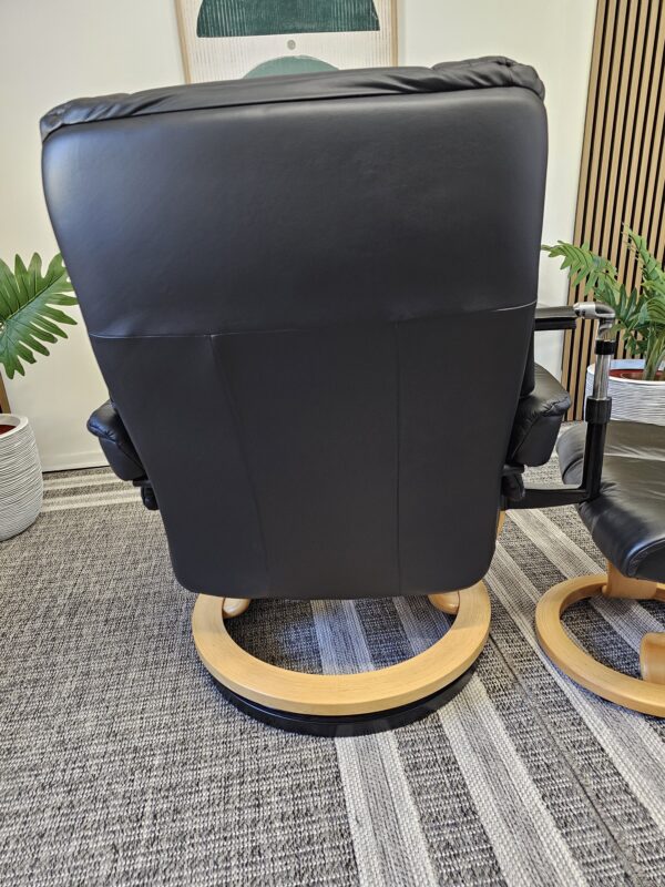 Stressless® Mayfair Large m/krakk + Stressless® PC-bord + Stressless® høyring