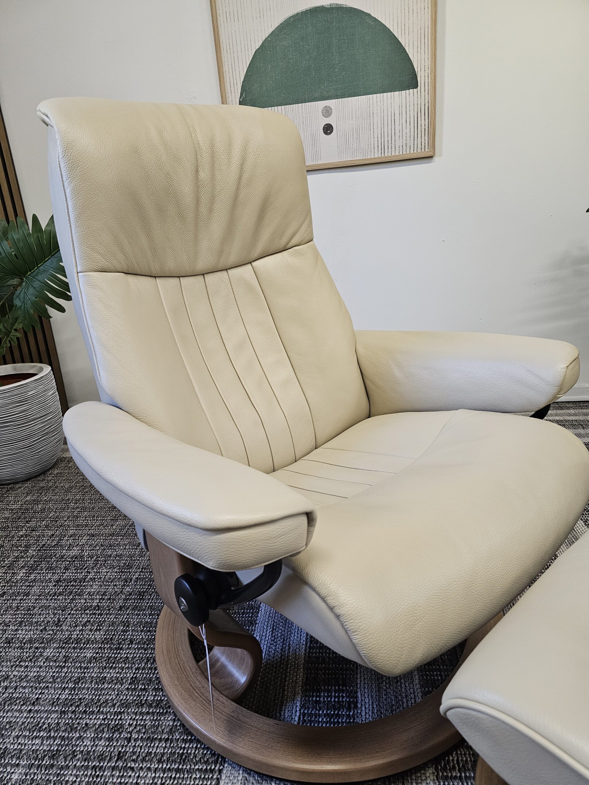 Stressless® Crown lenestol med krakk - Bilde 14