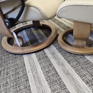 Stressless® Crown lenestol med krakk - Bilde 5