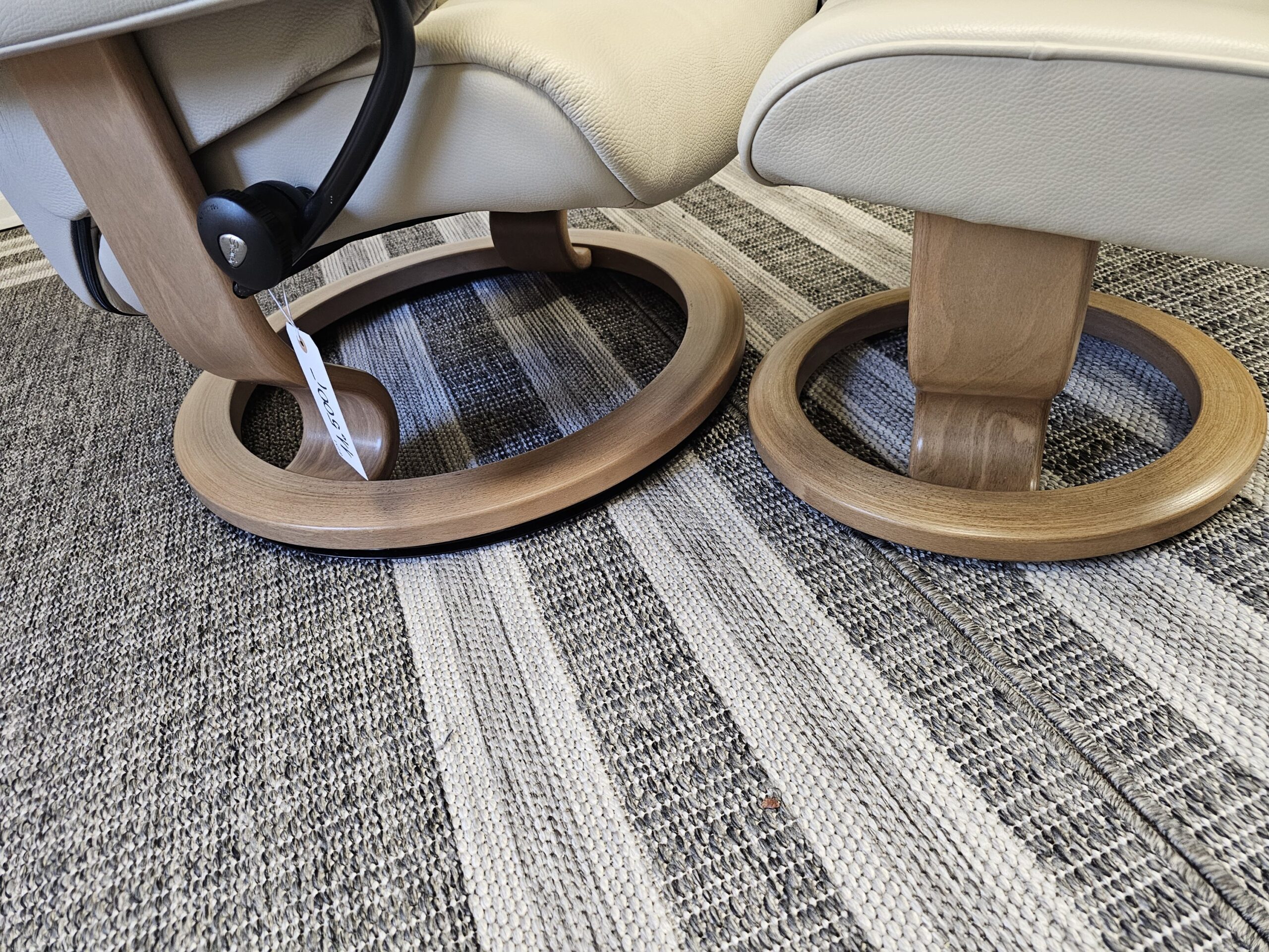 Stressless® Crown lenestol med krakk - Bilde 5