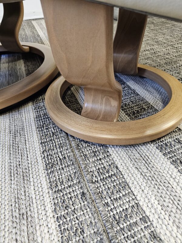 Stressless® Crown lenestol med krakk