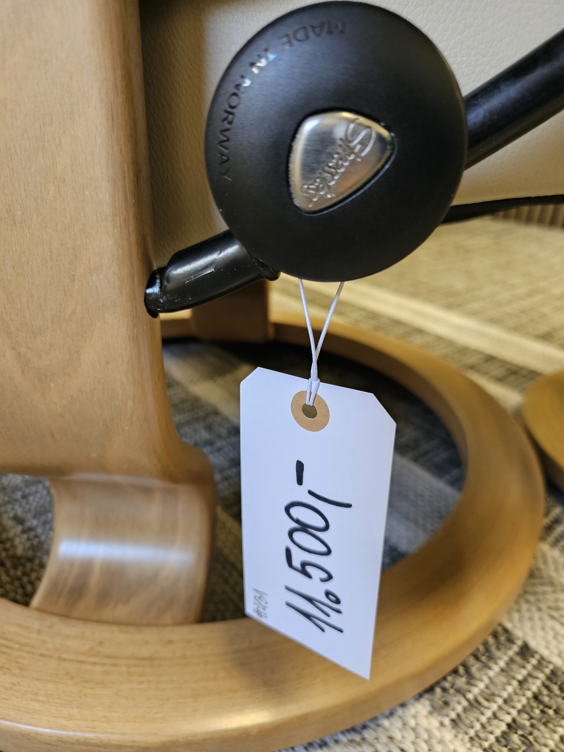 Stressless® Crown lenestol med krakk - Bilde 12