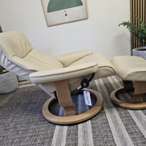 Stressless® Crown lenestol med krakk - Bilde 6