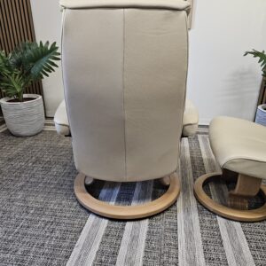 Stressless® Crown lenestol med krakk - Bilde 11