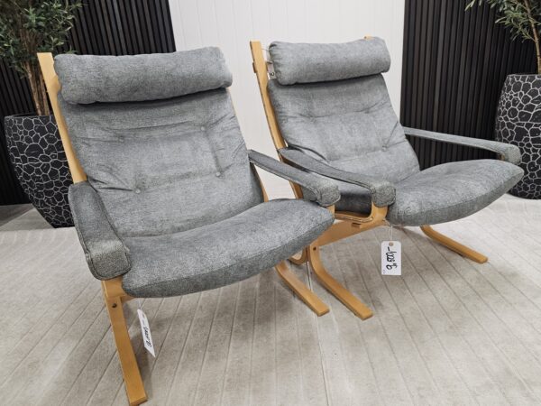 2 stk LK Hjelle Siesta Classic m/armlener lenestoler