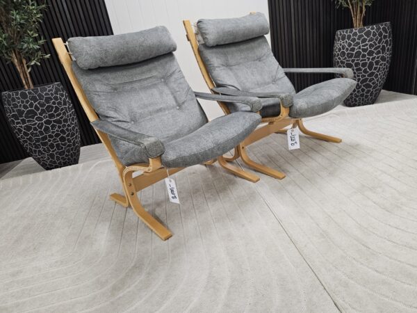 2 stk LK Hjelle Siesta Classic m/armlener lenestoler