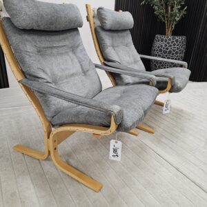 2 stk LK Hjelle Siesta Classic m/armlener lenestoler - Bilde 8