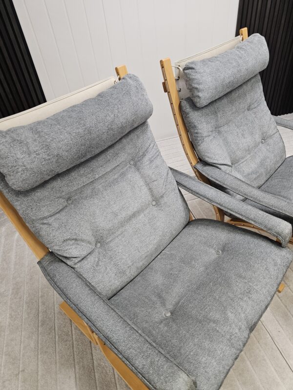 2 stk LK Hjelle Siesta Classic m/armlener lenestoler