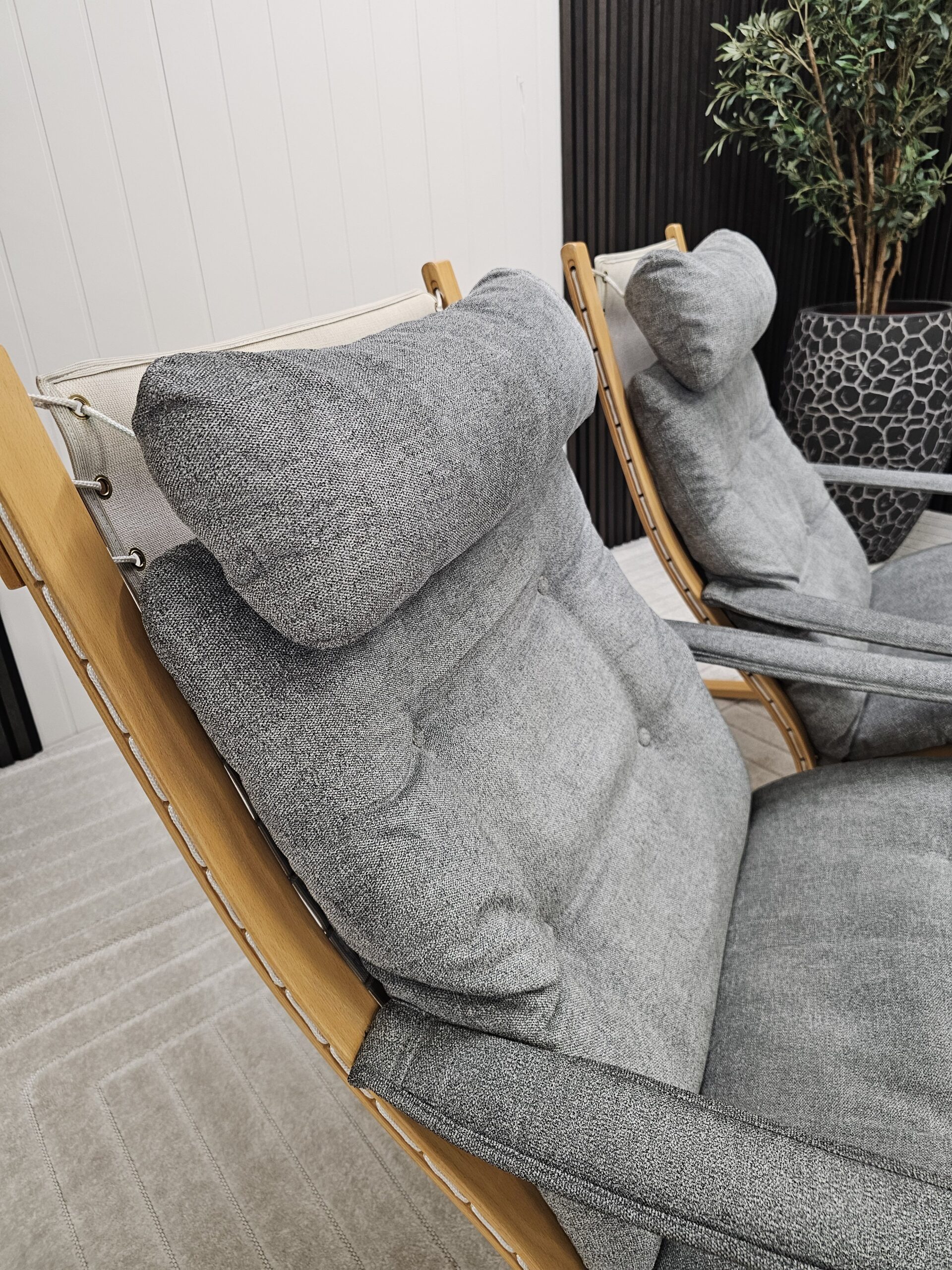 2 stk LK Hjelle Siesta Classic m/armlener lenestoler - Bilde 14