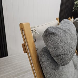 2 stk LK Hjelle Siesta Classic m/armlener lenestoler - Bilde 7