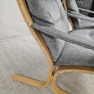 2 stk LK Hjelle Siesta Classic m/armlener lenestoler - Bilde 12