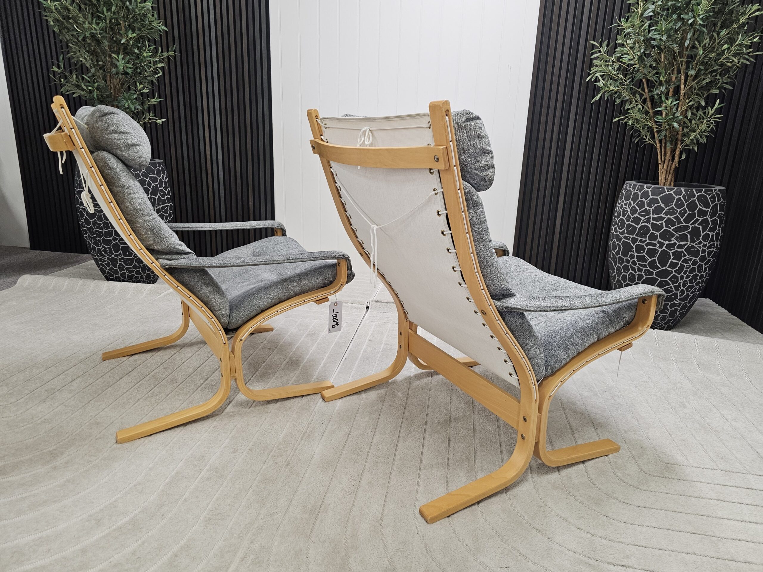 2 stk LK Hjelle Siesta Classic m/armlener lenestoler - Bilde 10