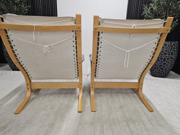 2 stk LK Hjelle Siesta Classic m/armlener lenestoler