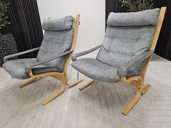 2 stk LK Hjelle Siesta Classic m/armlener lenestoler