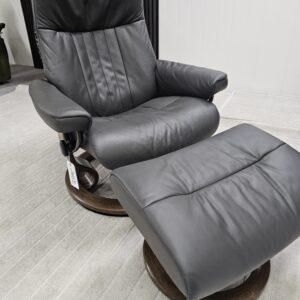 Stressless® Crown lenestol med krakk - Bilde 10