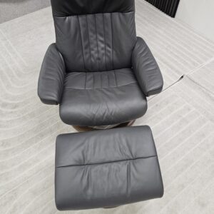 Stressless® Crown lenestol med krakk - Bilde 17