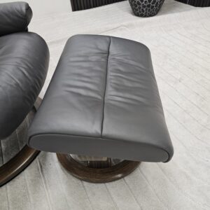 Stressless® Crown lenestol med krakk - Bilde 7