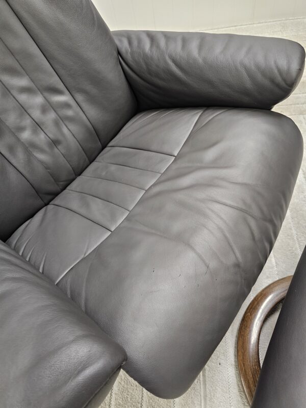 Stressless® Crown lenestol med krakk