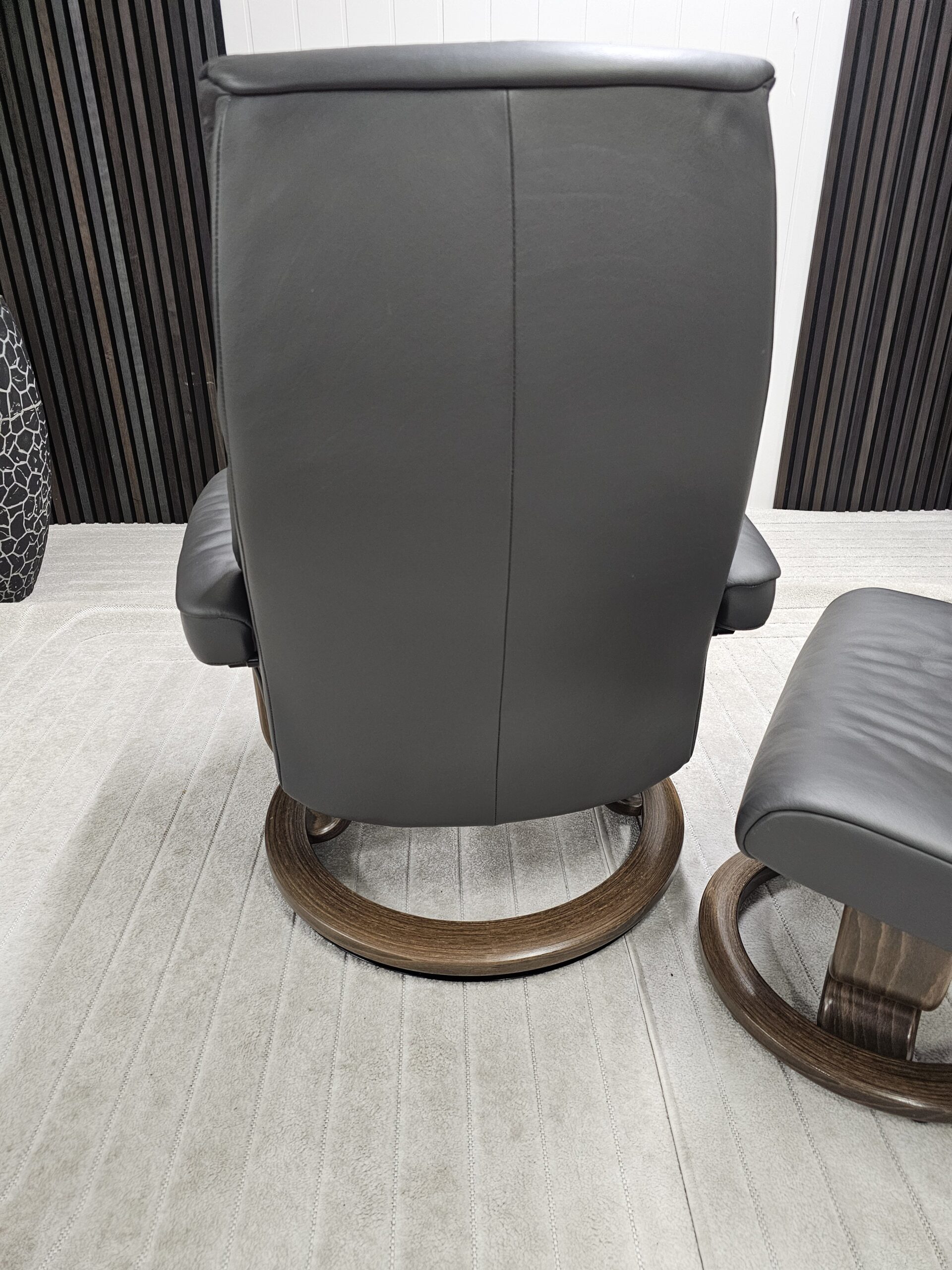 Stressless® Crown lenestol med krakk - Bilde 6