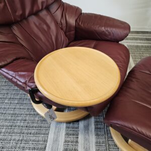 Stressless® Reno Medium med krakk + Stressless® Swing bord - Bilde 11