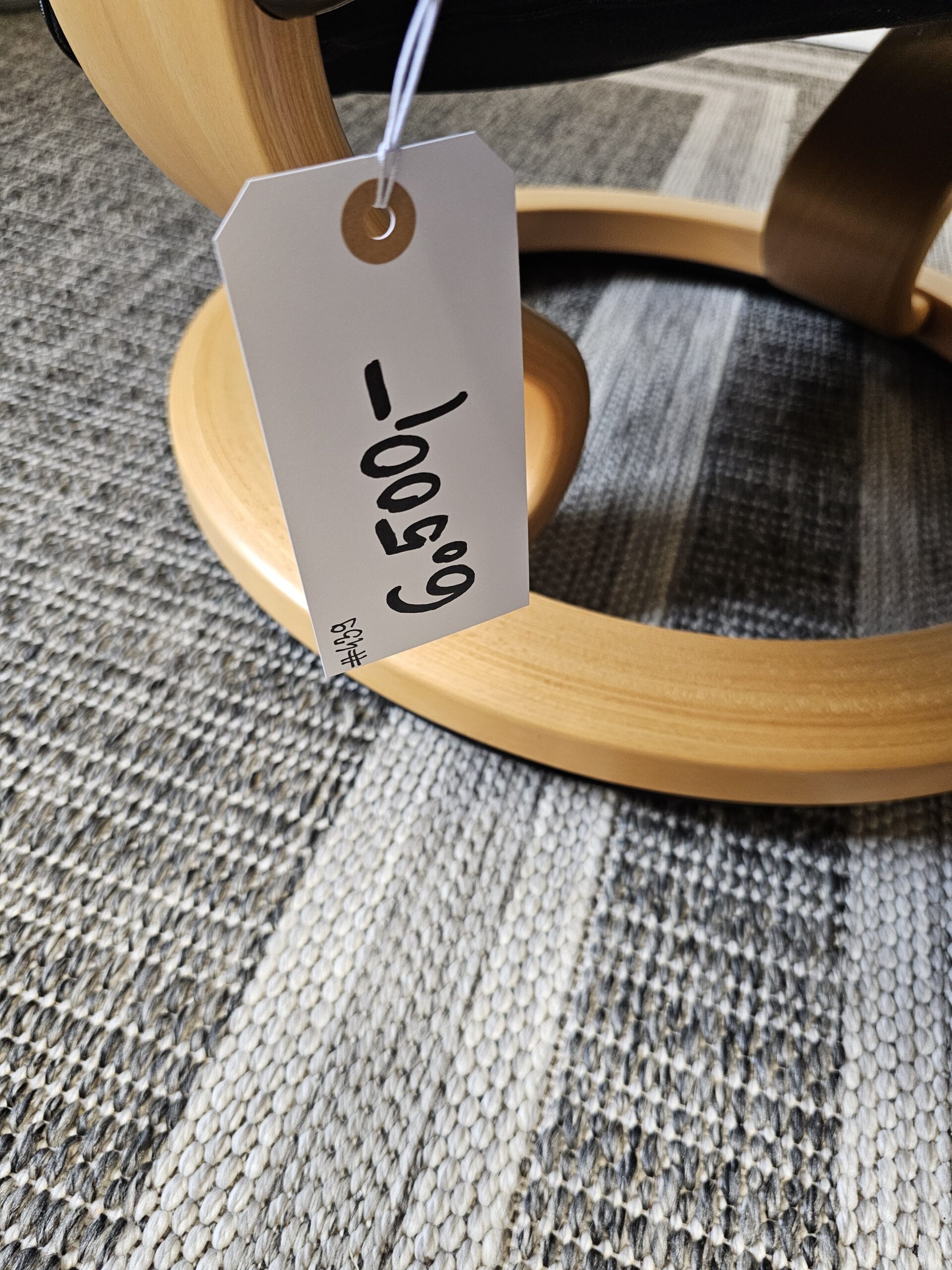 Stressless® Reno Medium med krakk + Stressless® Swing bord - Bilde 6