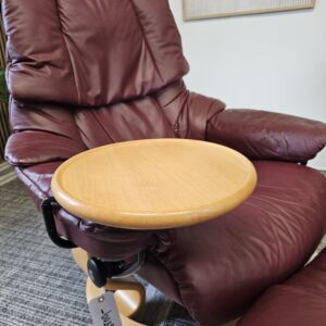 Stressless® Reno Medium med krakk + Stressless® Swing bord - Bilde 8