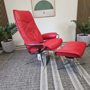 Stressless® City lenestol med krakk - Bilde 3